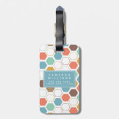 Addieren Sie Ihr Namens| Gepäckanhänger (Rückseite vertikal)