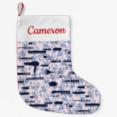 Addieren Sie Ihr Namens| Kleiner Weihnachtsstrumpf (Vorderseite)