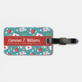 Addieren Sie Ihr Namens| medizinisches Gepäckanhänger (Rückseite horizontal)