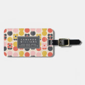 Addieren Sie Ihr Namens| Mitte- des Gepäckanhänger (Vorderseite horizontal)