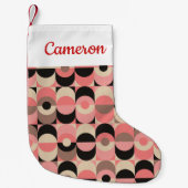 Addieren Sie Ihr Namens| Mitte- des Kleiner Weihnachtsstrumpf (Vorderseite)