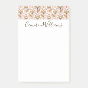 Addieren Sie Ihr Namens Mitte- des Post-it Klebezettel