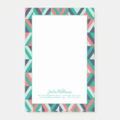 Addieren Sie Ihr Namens| Mitte- des Post-it Klebezettel (Vorderseite)