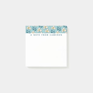 Addieren Sie Ihr Namens Mitte- des Post-it Klebezettel