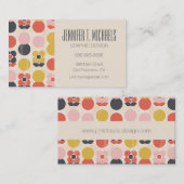 Addieren Sie Ihr Namens| Mitte- des Visitenkarte (Vorne/Hinten)