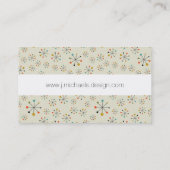 Addieren Sie Ihr Namens| Mitte- des Visitenkarte (Rückseite)