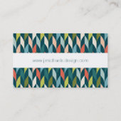 Addieren Sie Ihr Namens| Mitte- des Visitenkarte (Rückseite)