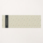 Addieren Sie Ihr Namens| Mitte- des Yogamatte (Vorderseite (Horizontal))