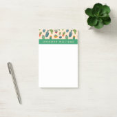 Addieren Sie Ihr Namens| niedlicher Post-it Klebezettel (Büro)