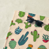 Addieren Sie Ihr Namens| niedlicher Strandtuch (Beispiel)