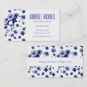 Addieren Sie Ihr Namens| orientalisches Visitenkarte (Vorne/Hinten)