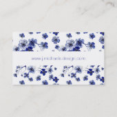 Addieren Sie Ihr Namens| orientalisches Visitenkarte (Rückseite)