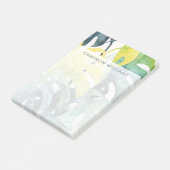 Addieren Sie Ihr Namens| Post-it Klebezettel (angewinkelt)