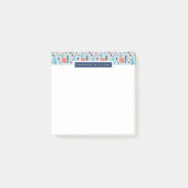 Addieren Sie Ihr Namens| Post-it Klebezettel (Vorderseite)