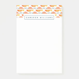 Addieren Sie Ihr Namens Post-it Klebezettel