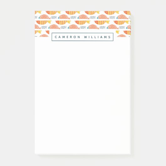 Addieren Sie Ihr Namens| Post-it Klebezettel (Vorderseite)