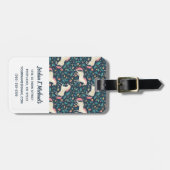 Addieren Sie Ihr Namens| schönes magisches Gepäckanhänger (Vorderseite horizontal)