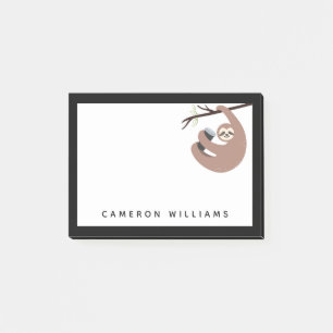 Addieren Sie Ihr Namens  sich beeilen nicht Post-it Klebezettel