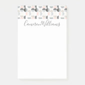 Addieren Sie Ihr Namens| skandinavisches Post-it Klebezettel (Vorderseite)