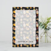 Addieren Sie Ihr Namens| Sloth-süßes Briefpapier (Stehend Vorderseite)