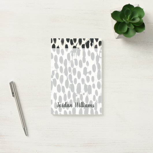 Addieren Sie Ihr Namens| unveränderliches Post-it Klebezettel (Büro)