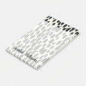 Addieren Sie Ihr Namens| unveränderliches Post-it Klebezettel (angewinkelt)