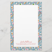 Addieren Sie Ihr Namens| Zahnbürste-u. Briefpapier (Vorderseite)