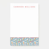 Addieren Sie Ihr Namens| Zahnbürste-u. Post-it Klebezettel (Vorderseite)