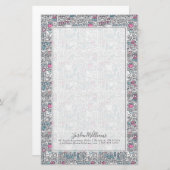 Addieren Sie Ihr Namens| zahnmedizinisches Briefpapier (Vorne/Hinten)