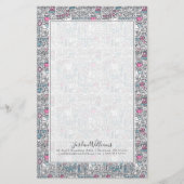 Addieren Sie Ihr Namens| zahnmedizinisches Briefpapier (Vorderseite)