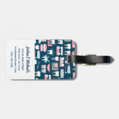 Addieren Sie Ihr Namens| zahnmedizinisches Gepäckanhänger (Rückseite horizontal)