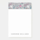 Addieren Sie Ihr Namens| zahnmedizinisches Post-it Klebezettel (Vorderseite)