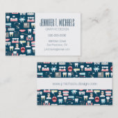 Addieren Sie Ihr Namens| zahnmedizinisches Visitenkarte (Vorne/Hinten)