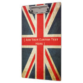 Addieren Sie Ihr Text-kundenspezifisches Klemmbrett (Links)