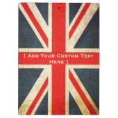 Addieren Sie Ihr Text-kundenspezifisches Klemmbrett (Rückseite)