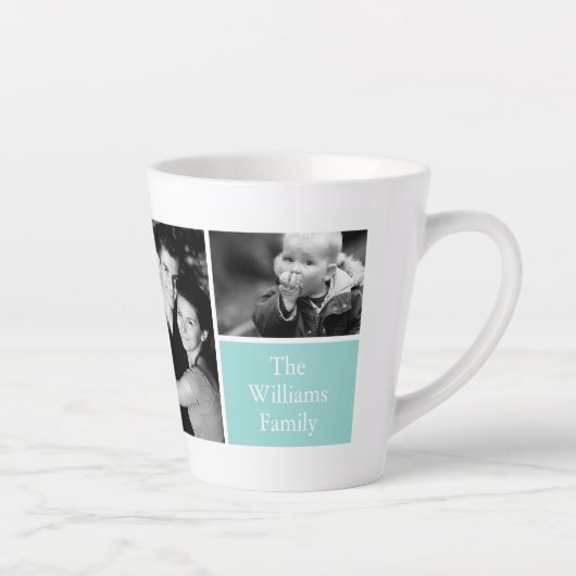 Addieren Sie Ihre eigene 4 Foto-Galerie und Milchtasse (Rechts)