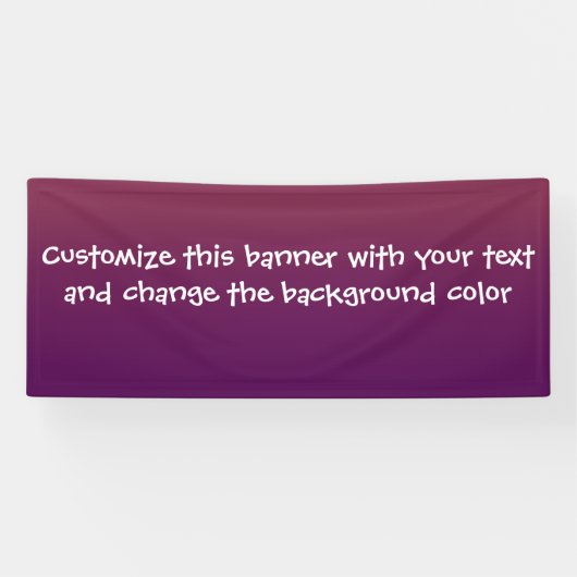 Addieren Sie Ihre eigene Mitteilungsfahne Banner (Horizontal)