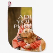 Addieren Sie Ihre eigene personalisierte Kleiner Weihnachtsstrumpf (Vorderseite)