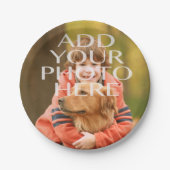 Addieren Sie Ihre eigene personalisierte Pappteller (Vorderseite)