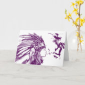 ADDIEREN Sie IHRE EIGENE TEXT Ureinwohner-Grafik Karte (Gelbe Blume)