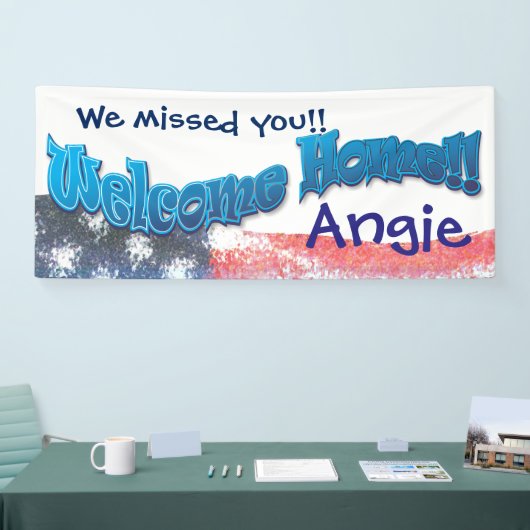 Addieren Sie Ihre eigene willkommene Banner (Messe)