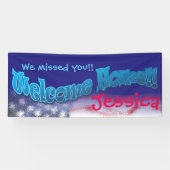 Addieren Sie Ihre eigene willkommene Banner (Horizontal)