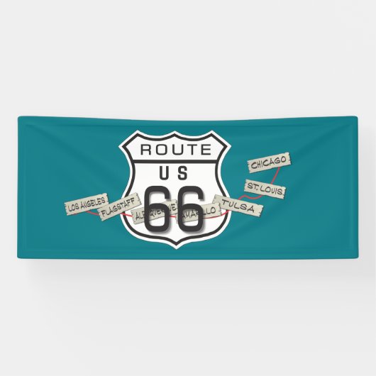 addieren Sie Ihre Fahne Fotofunktelegraphie 66 Banner (Horizontal)