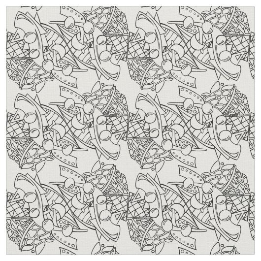 Addieren Sie Ihre Farbe färben mich Linie BW1 Stoff (Nahaufnahme)