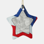 Addieren Sie Ihre Foto-Sterne u. Keramikornament (Rechts)