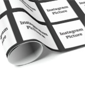 Addieren Sie Ihre Fotos Geschenkpapier (Rolleneckpunkt)