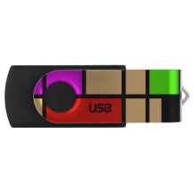 addieren Sie Ihre Initialen, Mondrian neue Art