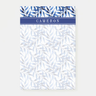 Addieren Sie Ihre Namens handgemalte Post-it Klebezettel