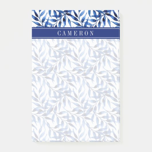 Addieren Sie Ihre Namens| handgemalte Post-it Klebezettel (Vorderseite)