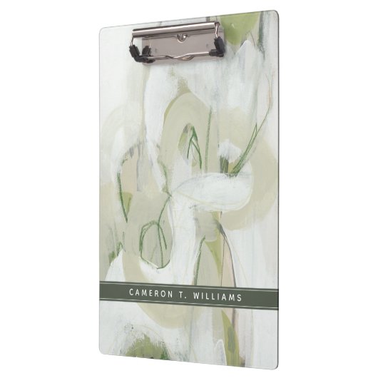 Addieren Sie Ihre Namens| Kante Klemmbrett (Links)